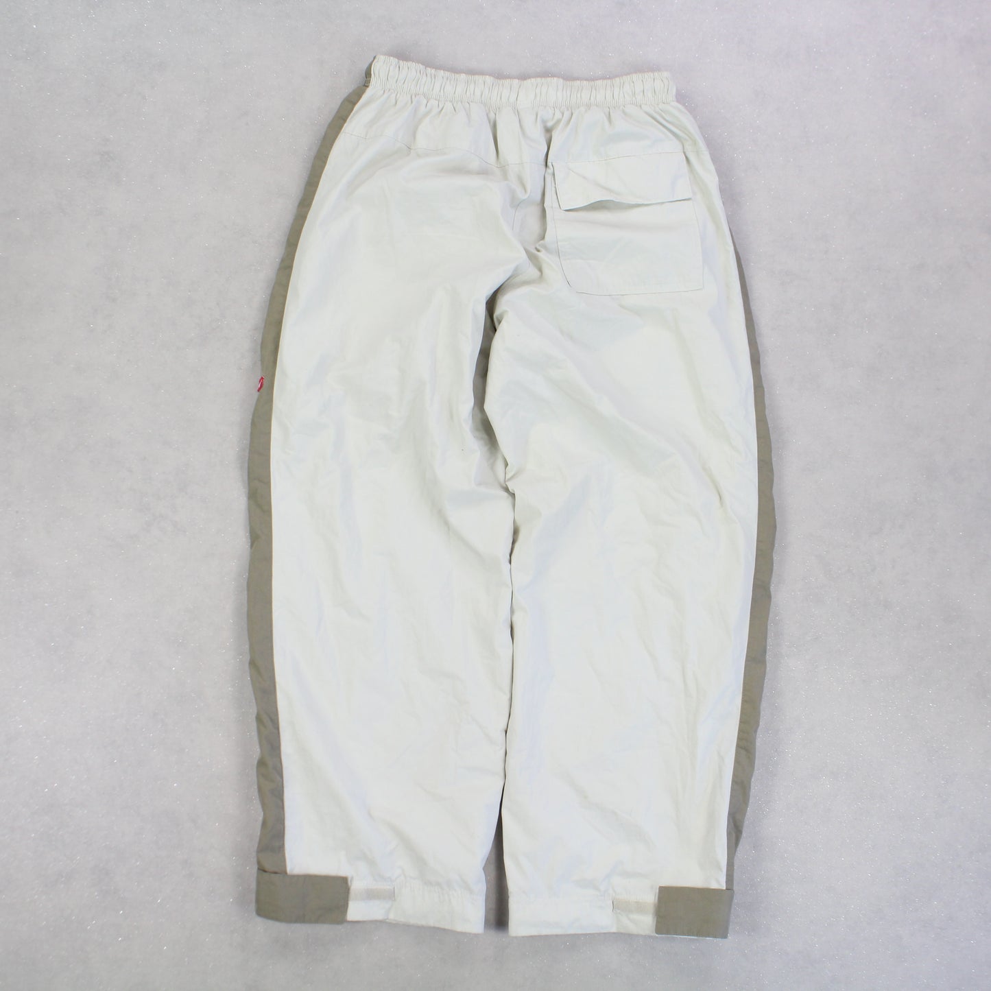 RARE 00s Nike Trackpants Cream - (S)