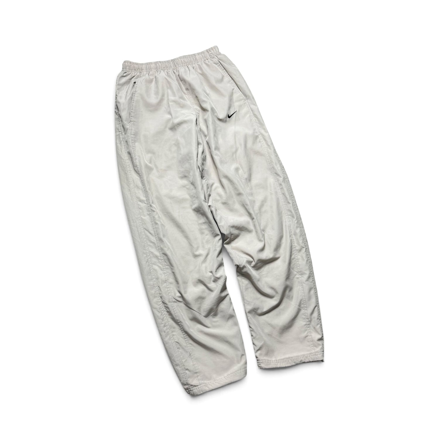 2000s Nike Trackpants Cream - (S)