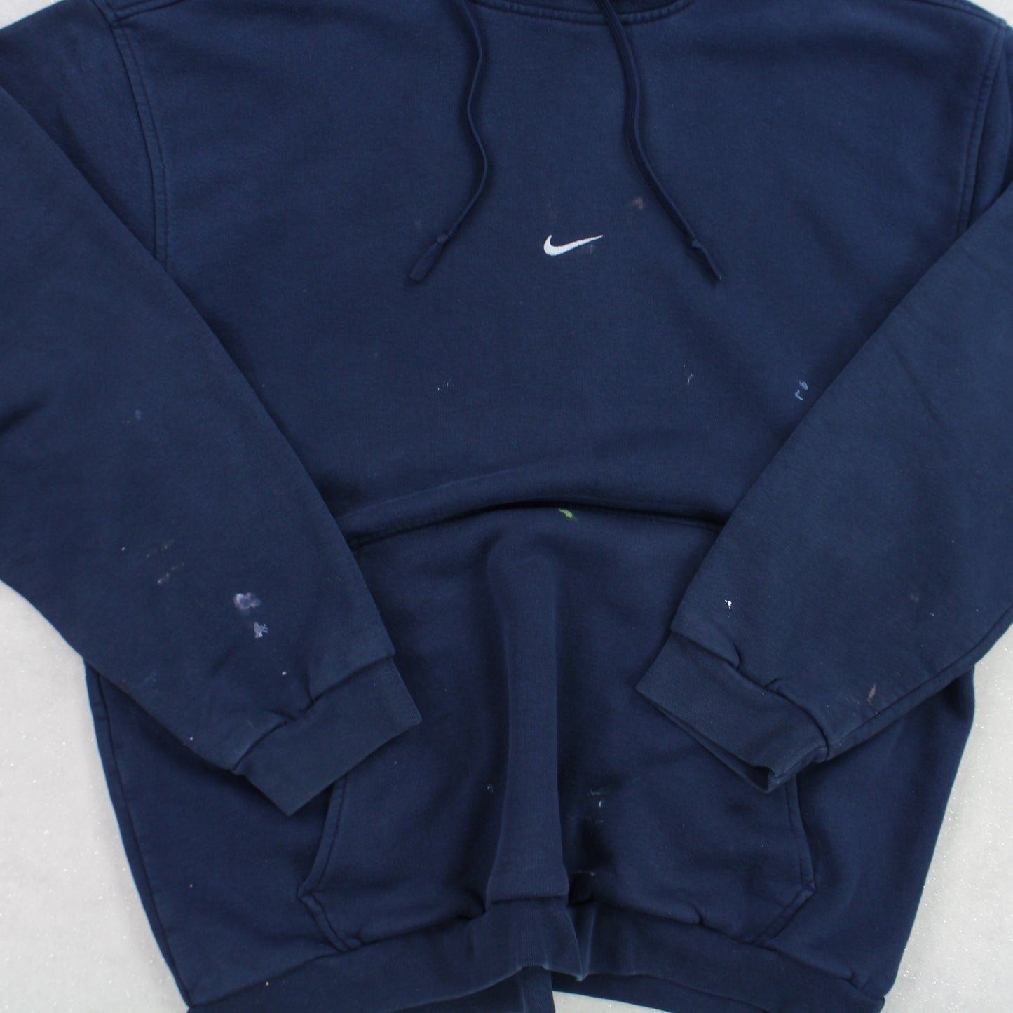 RARE Vintage 00s Nike Swoosh Hoodie Navy - (L)