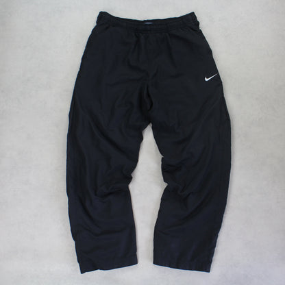 RARE 2000s Nike Trackpants Black - (L)