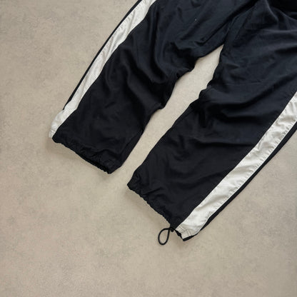 RARE 2000s Nike Trackpants Black - (XL)