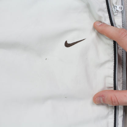 SUPER RARE 00s Nike Trackpants White - (S)