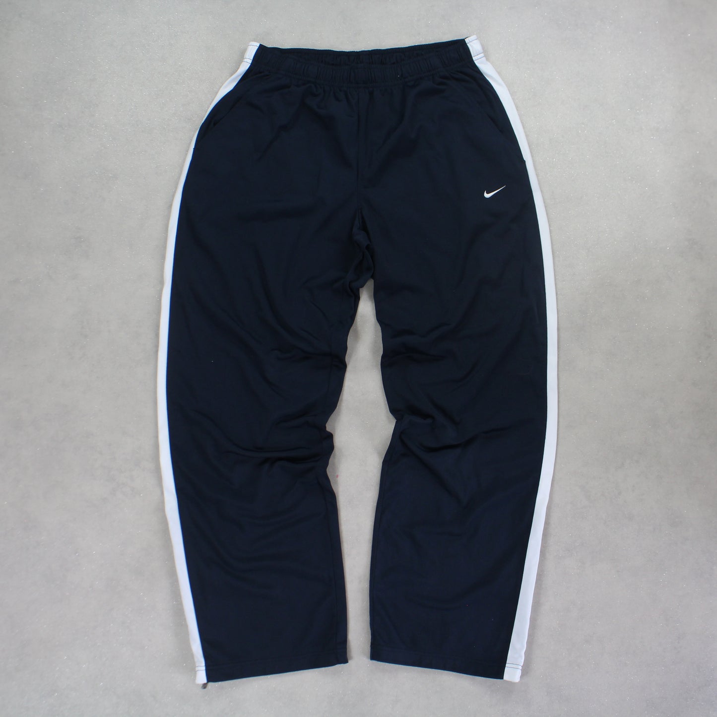 RARE 2000s Nike Trackpants Navy - (L)