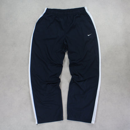 RARE 2000s Nike Trackpants Navy - (L)