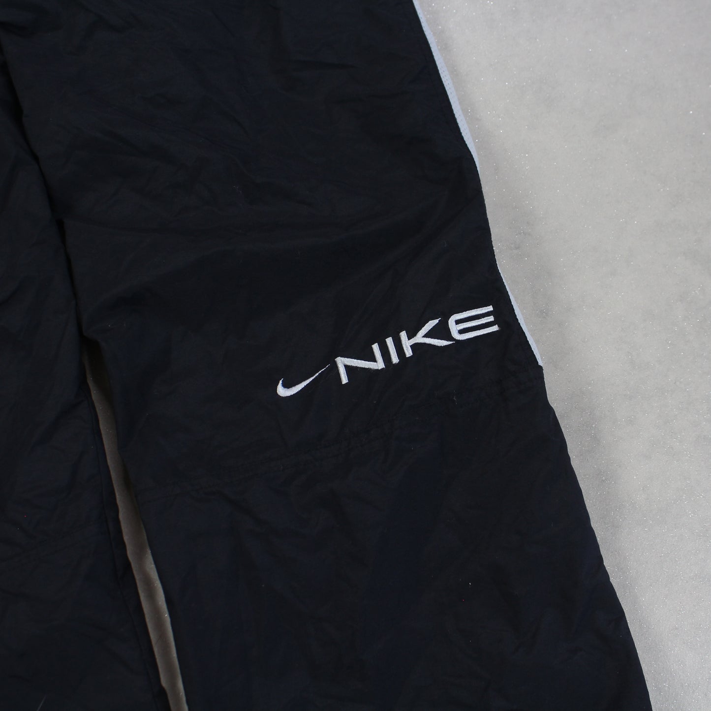 RARE 00s Nike Trackpants Black - (S)