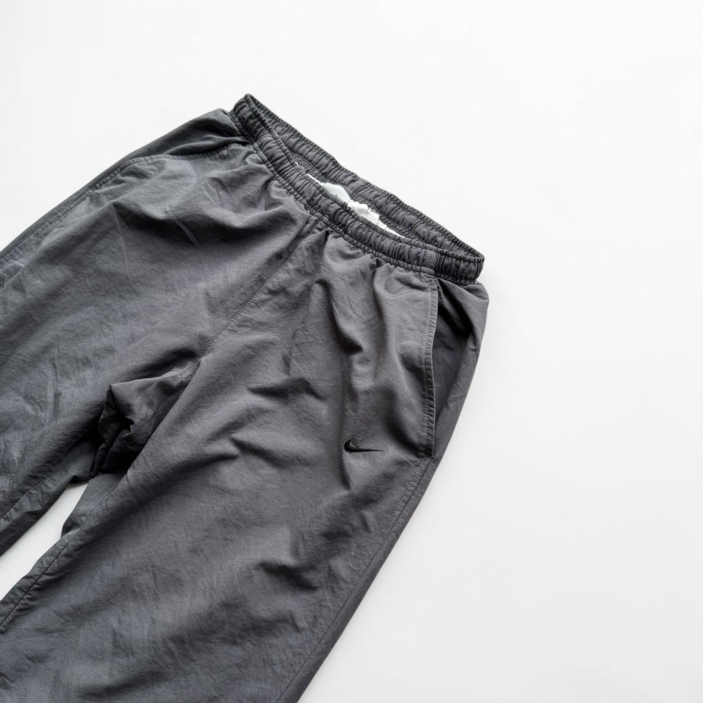 RARE 2000s Nike Trackpants Grey - (M)