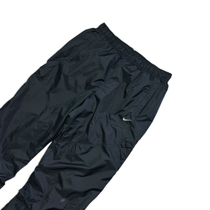 SUPER RARE 2000s Baggy Nike Trackpants Grey- (M)