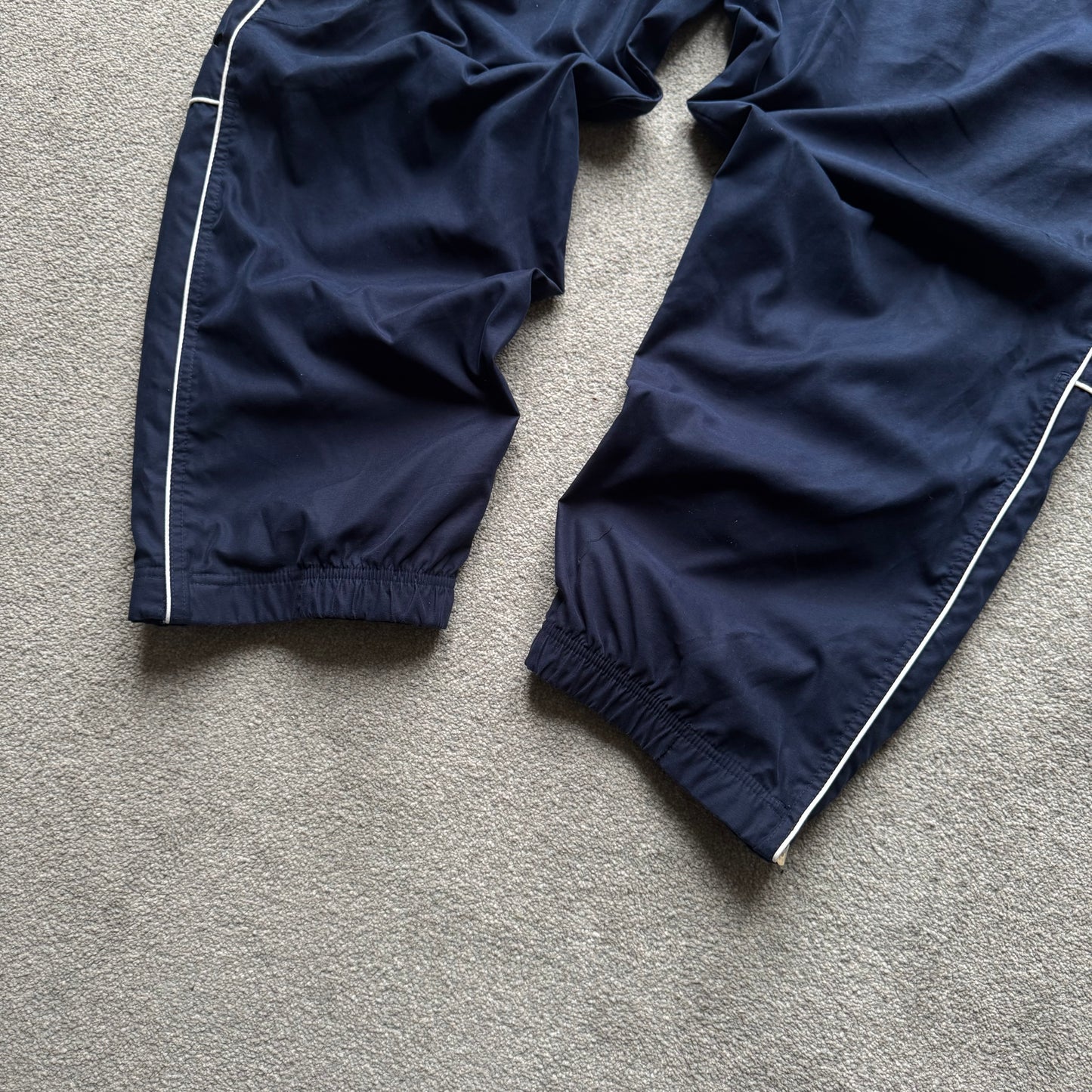 RARE 2000s Nike Trackpants Navy - (L)
