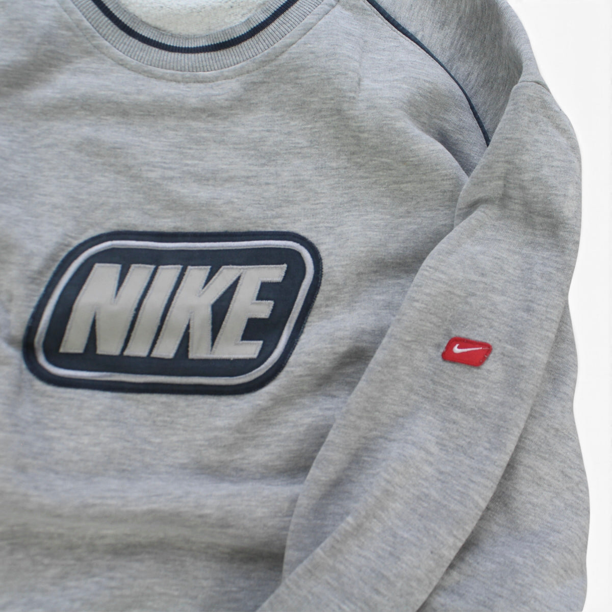 RARE 2000s Nike Sweatshirt Grey - (M)