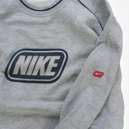 RARE 2000s Nike Sweatshirt Grey - (M)