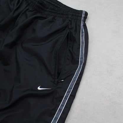 RARE 1990s Nike Trackpants Black - (M)