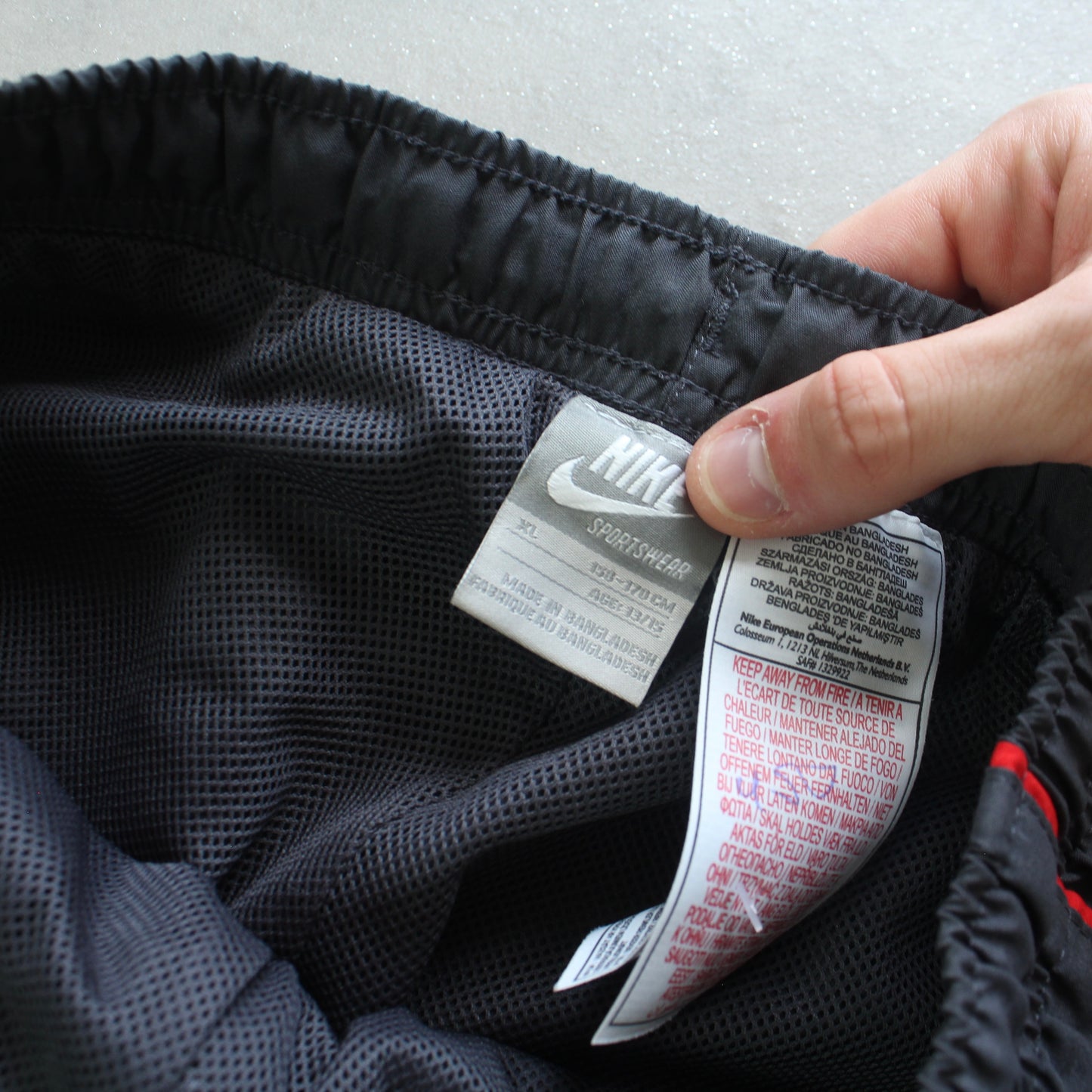 RARE 2000s Nike Trackpants Grey - (S)