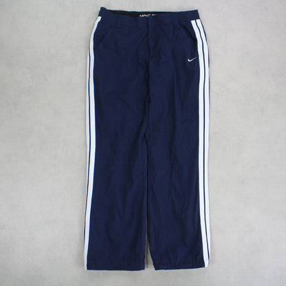 RARE 00s Nike Trackpants Navy - (L)