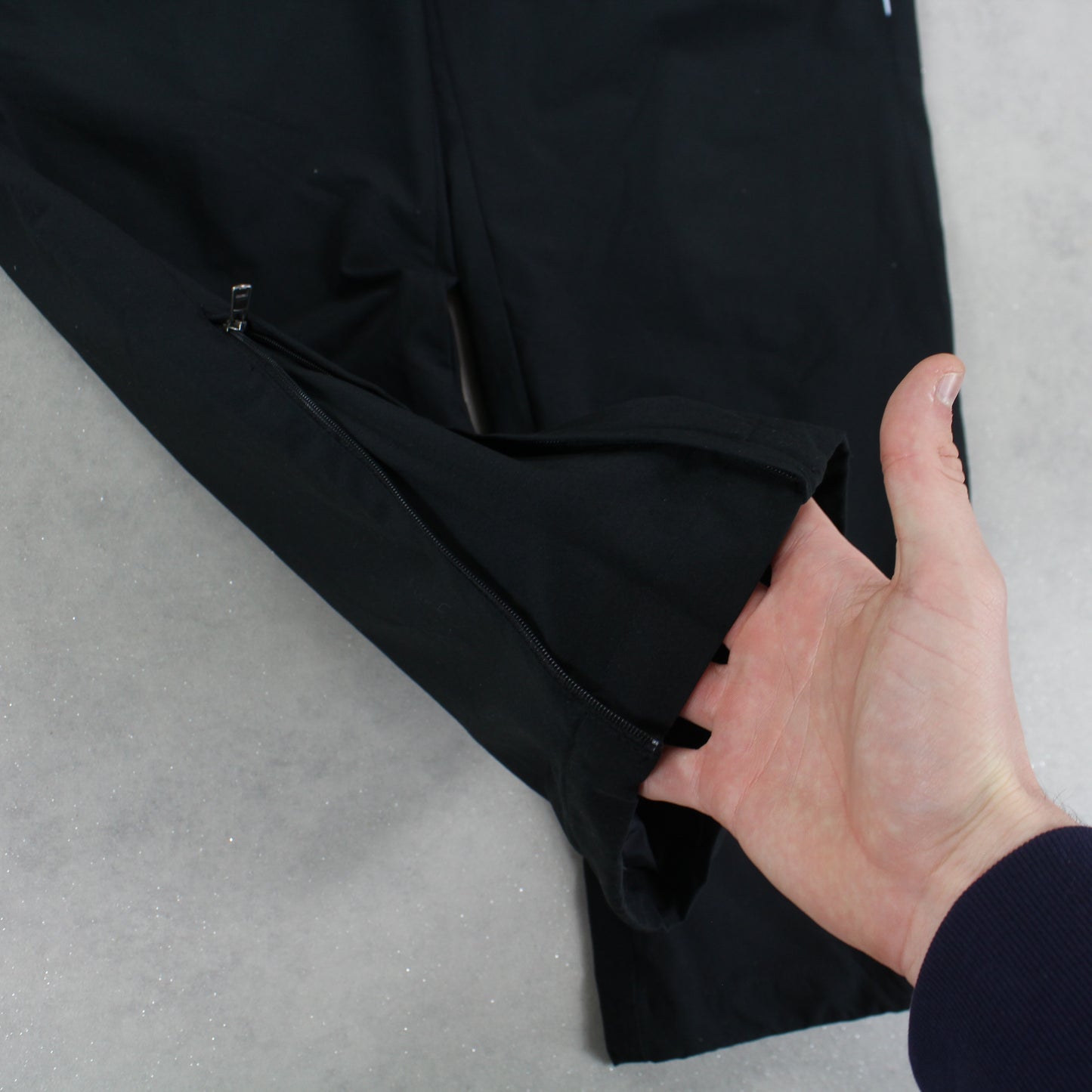 RARE 00s Nike Trackpants Black - (L)