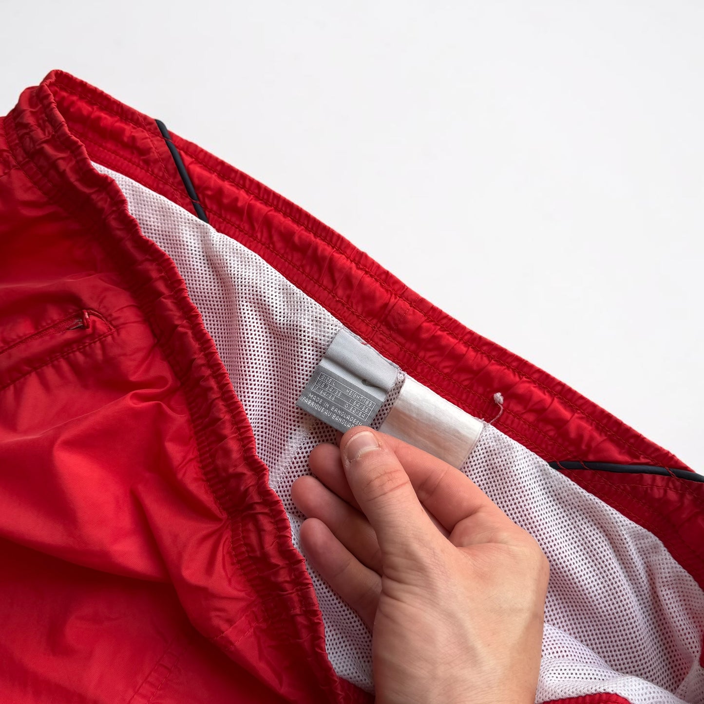 RARE 2000s Nike Trackpants Red *PREMIUM* - (L)
