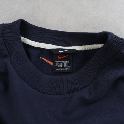 SELTENES Nike-Sweatshirt aus den 1990ern, Marineblau – (L)