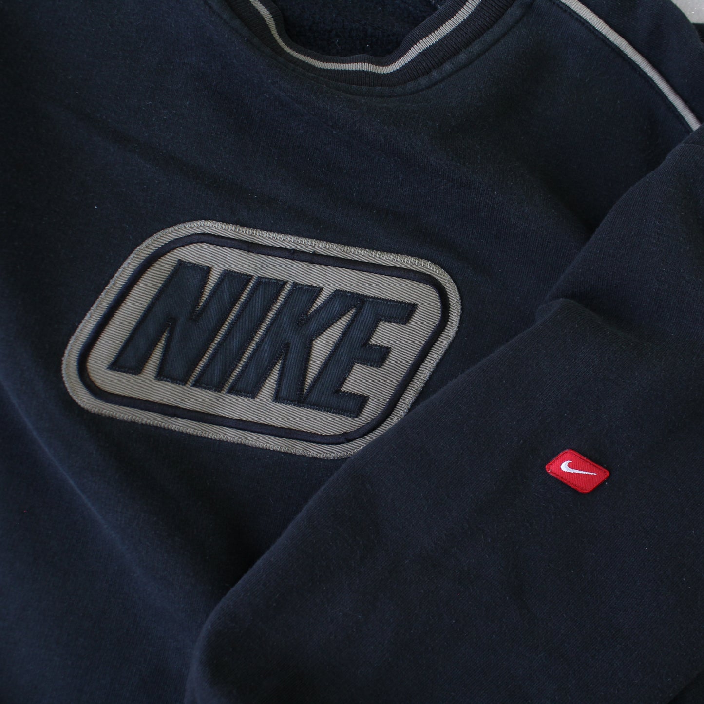 RARE 2000s Nike Sweatshirt Black - (XL)