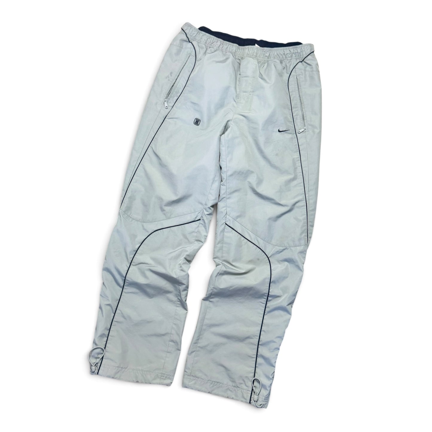 SUPER RARE 2000s Nike Shox Trackpants Grey - (M)