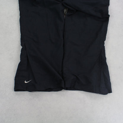 RARE Vintage 00s Nike Trackpants Black - (M)