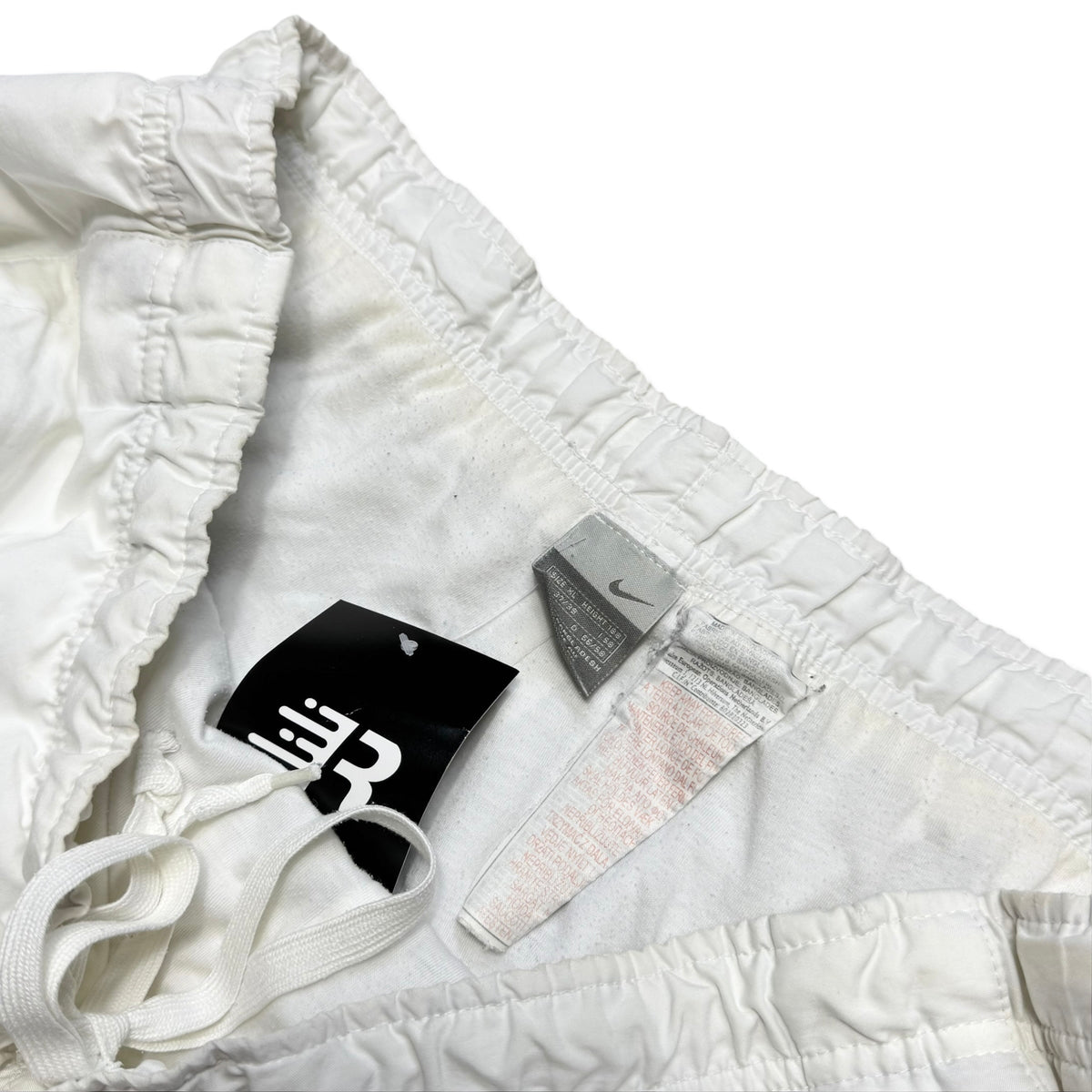 RARE 2000s Nike Trackpants White - (XL)