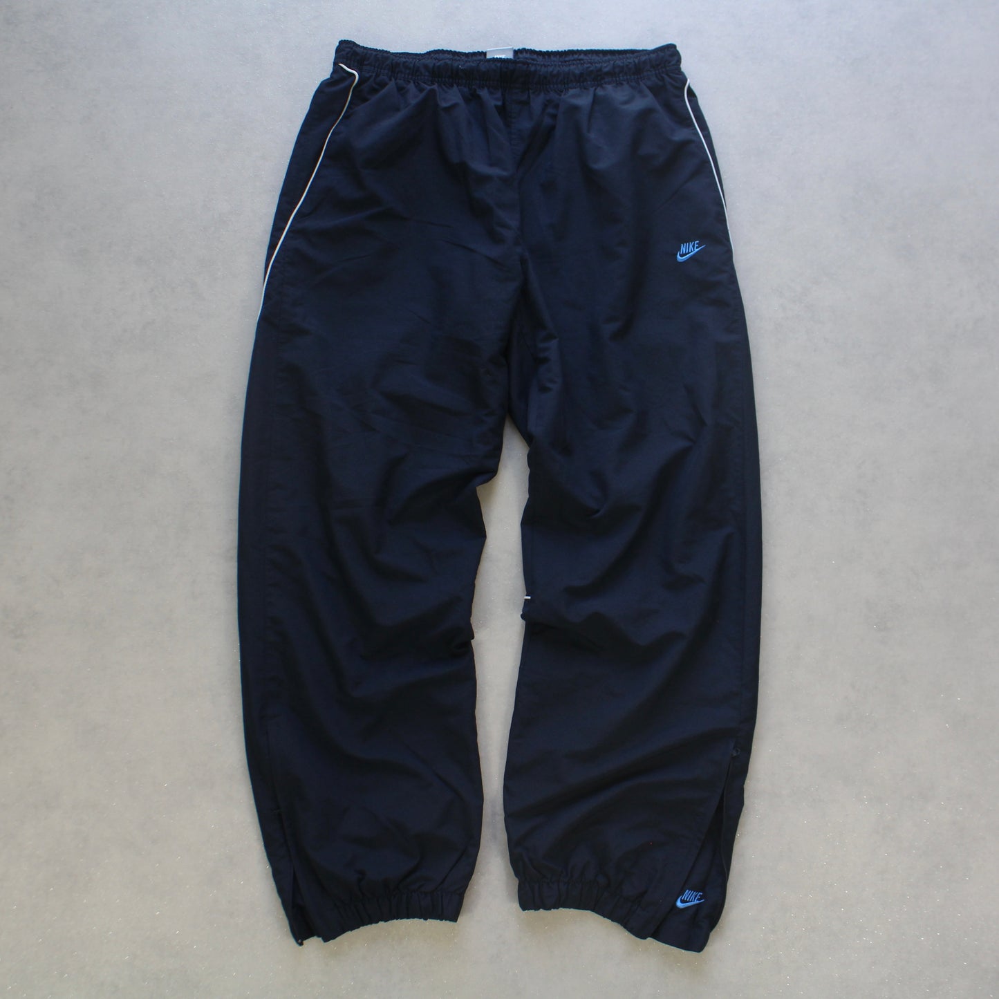 RARE 2000s Nike Trackpants Navy - (L)