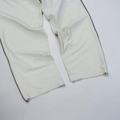 SUPER RARE 2000s Nike Trackpants Cream - (L)