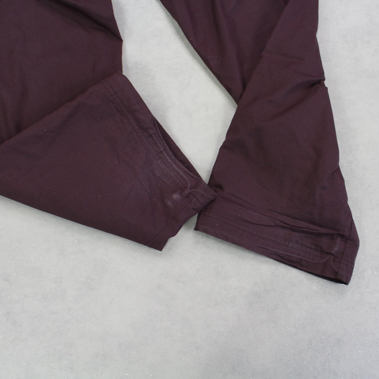 RARE 2000s Nike Trackpants Burgundy - (S)