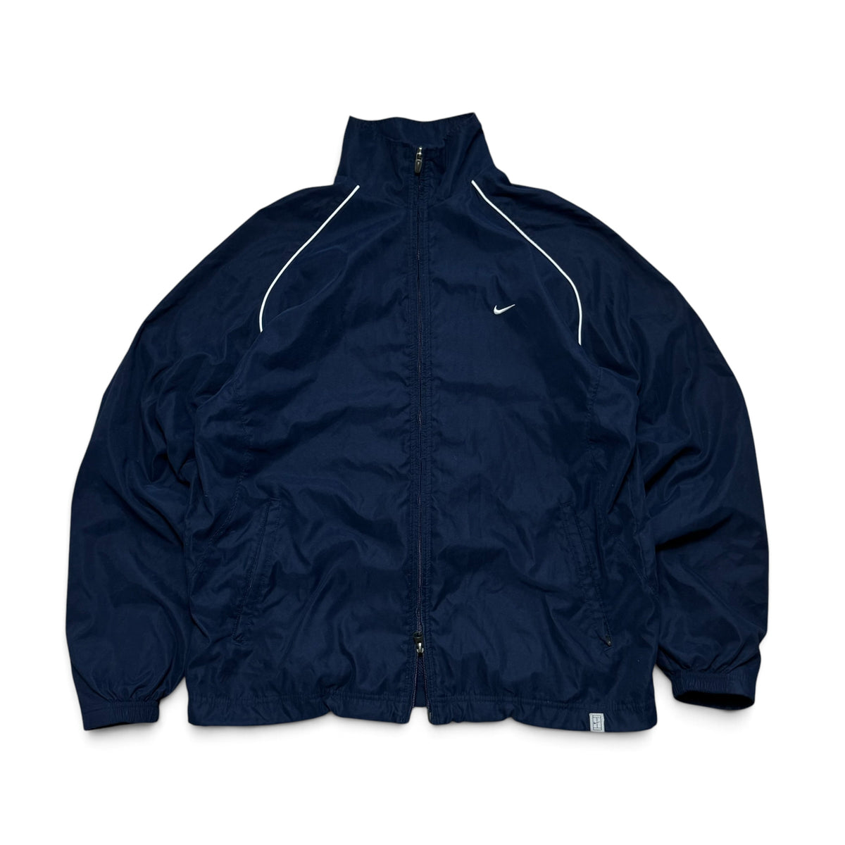 2000s Nike Track Jacket Navy - (M)