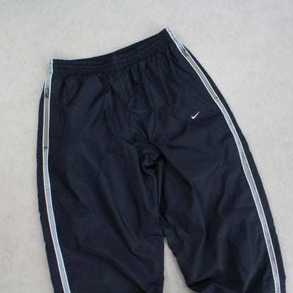 RARE 00s Nike Trackpants Navy - (S)