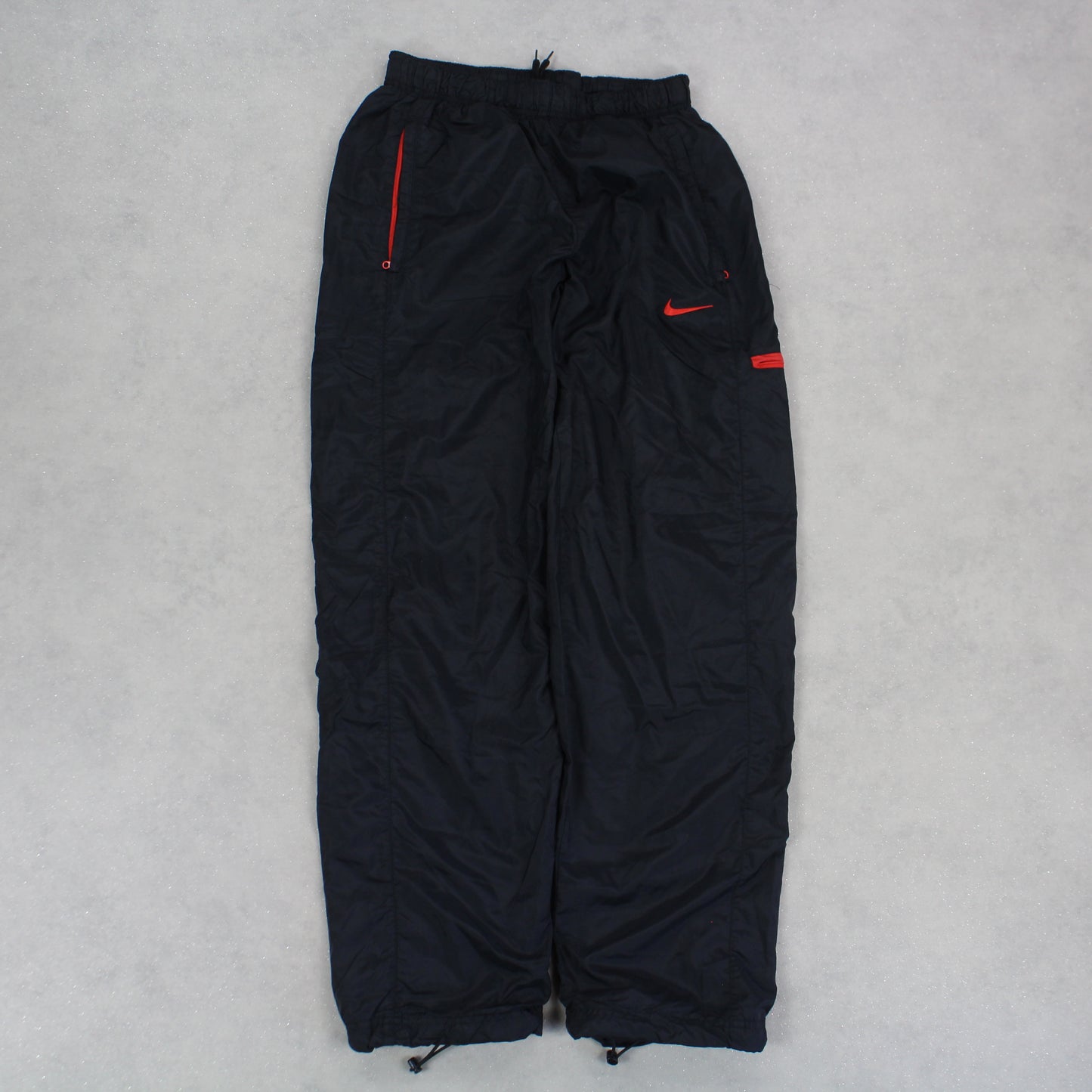 RARE Vintage 00s Nike Trackpants Black - (S)