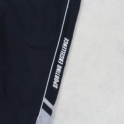 RARE 2000s Nike Trackpants Black - (L)