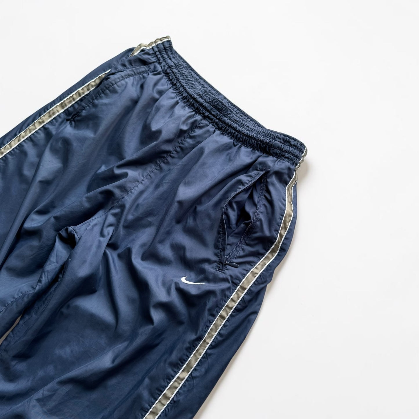 RARE 1990s Nike Trackpants Blue *PREMIUM* - (S)
