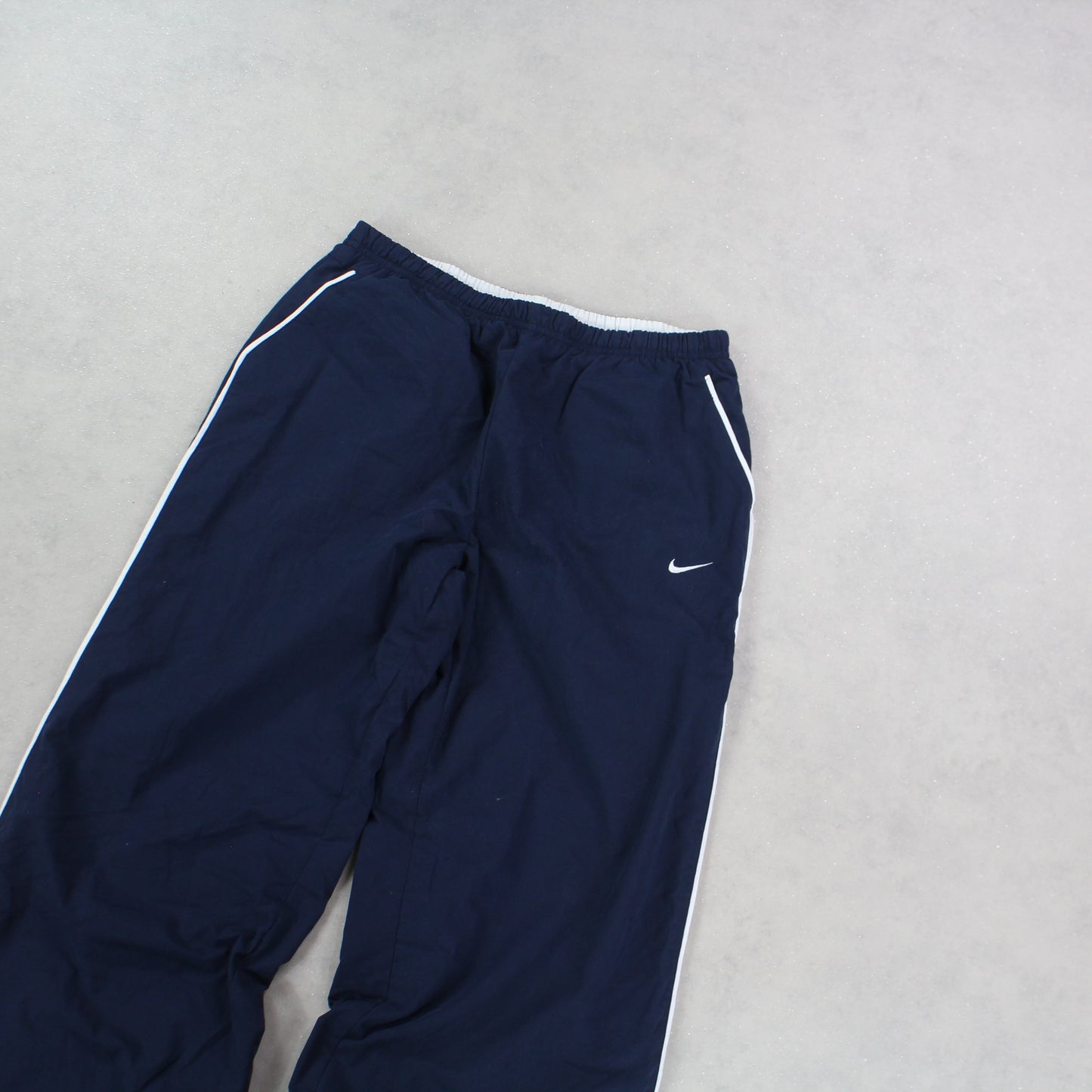 RARE 00s Nike Trackpants Navy - (S)