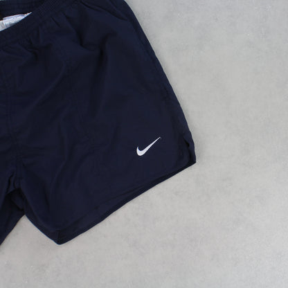 RARE 90s Nike Shorts Navy - (XL)