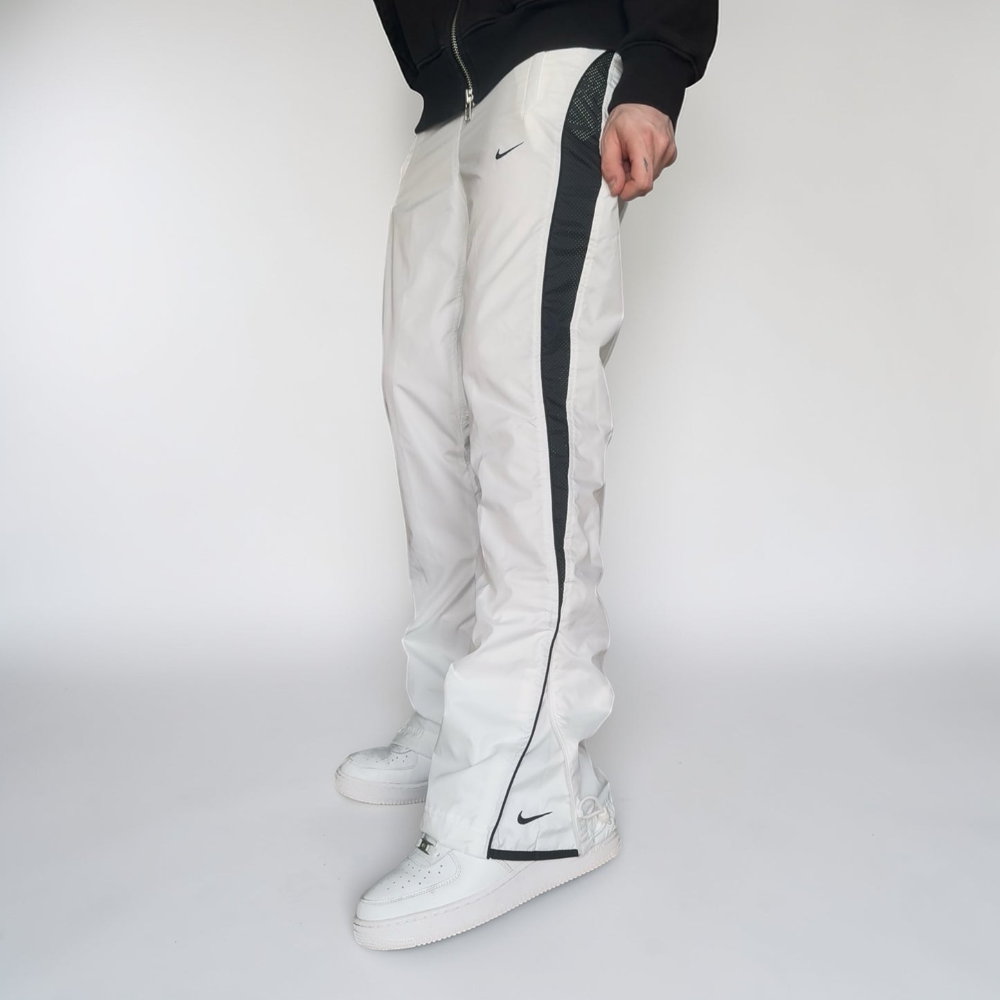 SUPER RARE 2000s Brand New Nike Trackpants White *PREMIUM* - (S)
