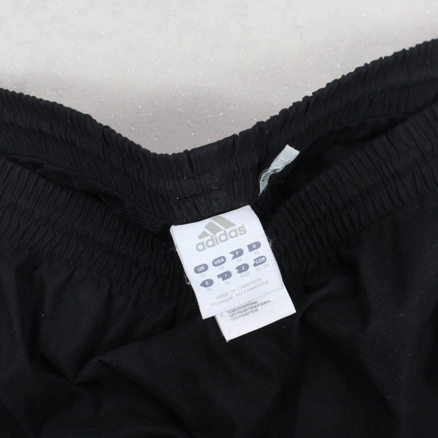 Vintage 00s Adidas Trackpants Black - (XL)