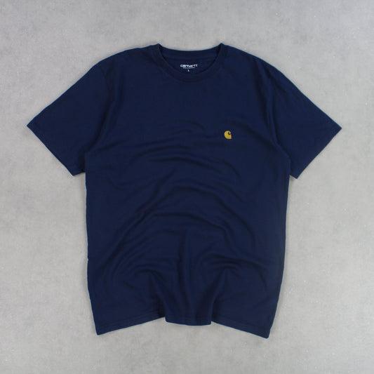 Carhartt T-Shirt Navy - (M)