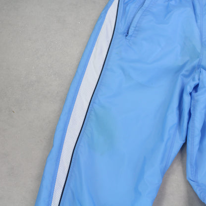 SUPER RARE 00s Nike Trackpants Blue - (L)