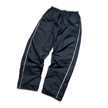 2000s Baggy Nike Trackpants Navy - (M)