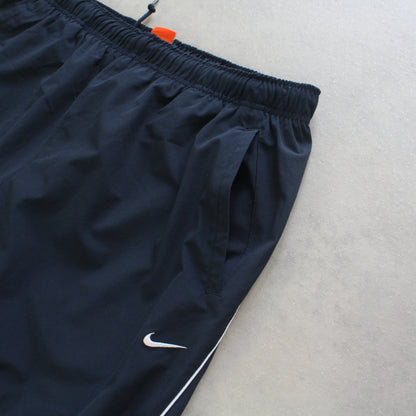 SELTENE Baggy-Trainingshose von Nike aus den 2000ern, Marineblau – (L)