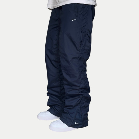 RARE 2000s Nike Trackpants Navy - (S)