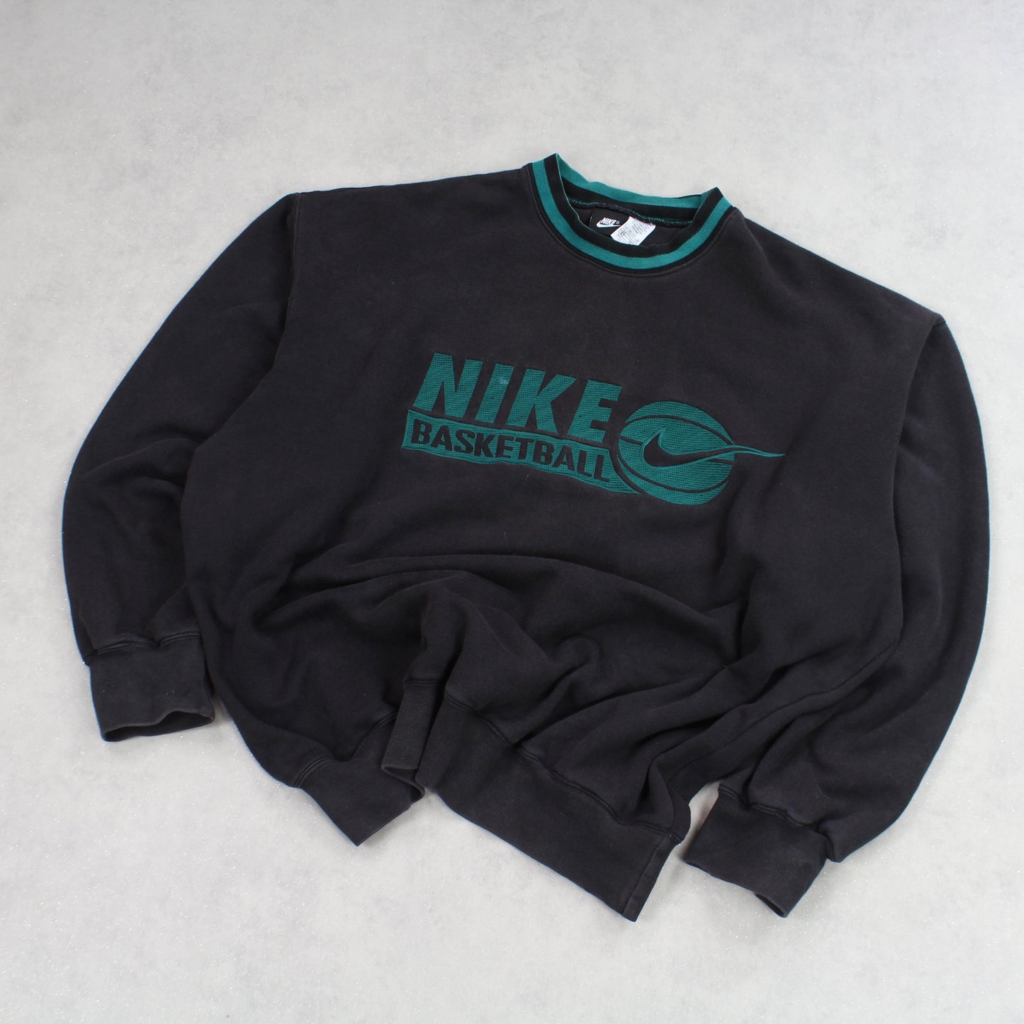 SUPER RARE Vintage 1990s Nike Spell Out Sweatshirt - (L)