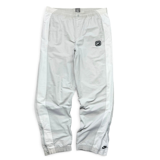 RARE 2000s Nike Trackpants Grey - (M)