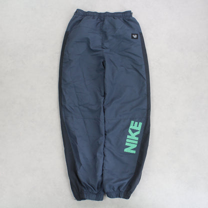 RARE Vintage 00s Nike Trackpants Grey - (XS)