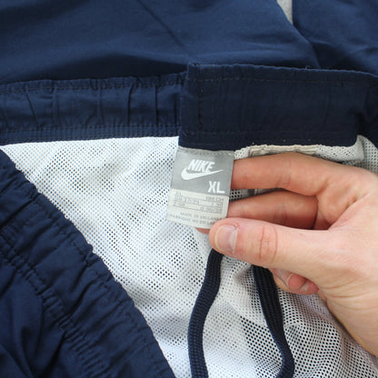 RARE 2000s Nike Trackpants Navy - (L)