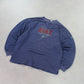 RARE 90s Nike Spell Out Sweatshirt Purple - (L)