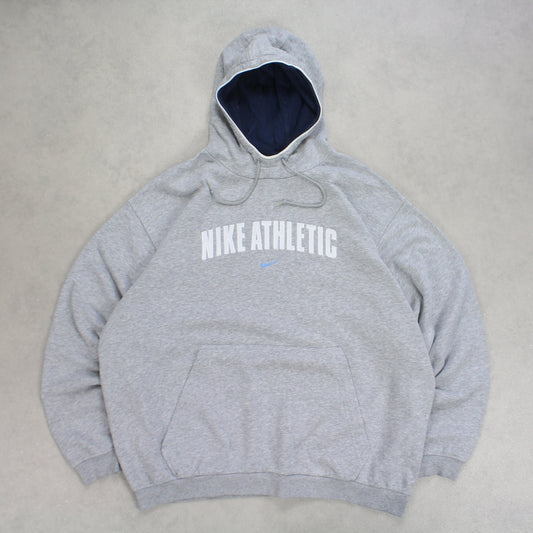 RARE 2000s Nike Hoodie Grey - (S)