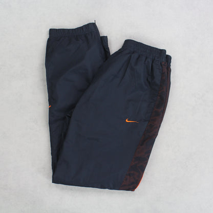 RARE 00s Nike Trackpants Black - (XS)