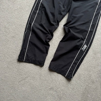 SUPER RARE 2000s Nike Trackpants Black - (L)