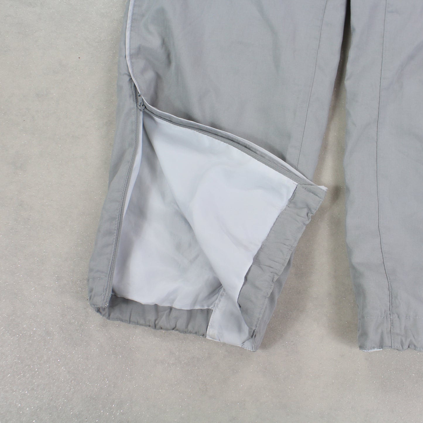 RARE 00s Nike Trackpants Grey - (S)